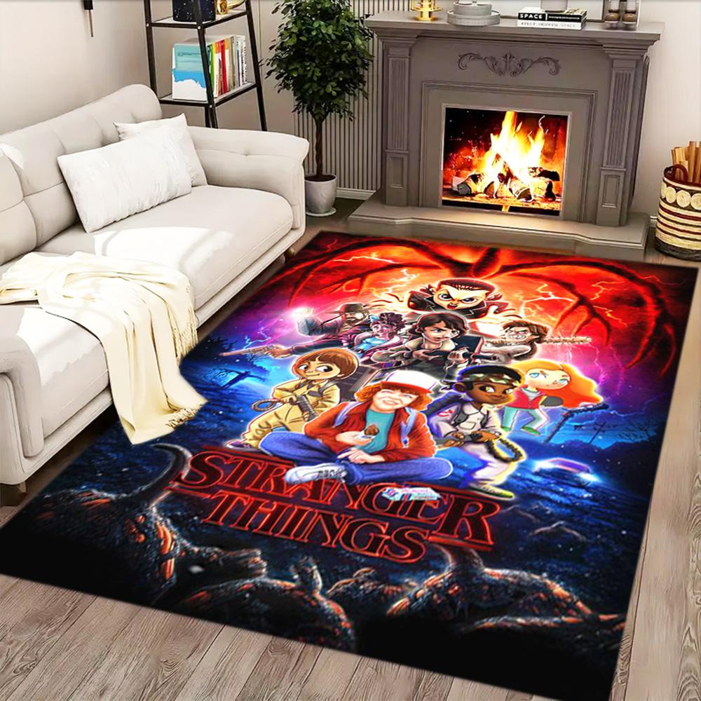 Stranger Things for Living Room rug, Bedroom, Study Room, Hallway Decoration, Perfect for Home Decoration or Holiday Gifts