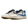 Travis Scott X Jordan Air Jordan 1 Scarpe da Basket Vintage Donna Low top Blu DZ4137-700(Team1897-)