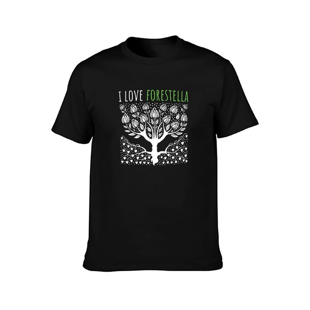 I Love Forestella Fan Art TShirt Basic Tee Shirt for Everyday Outfit