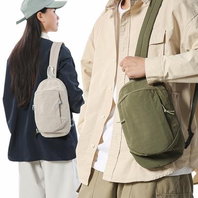Men's Lightweight Outdoor Crossbody Bag Sports Women Chest Bag Shoulder Bag