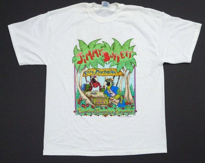 Jimmy Buffett Tour 2001 T shirt full size S-5XL S