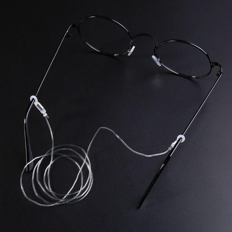 New Transparent Eyeglasses Anti Slip Strap Stretchy Neck Cord Outdoor Sports Eyewear String Sunglasses Rope Band Holder