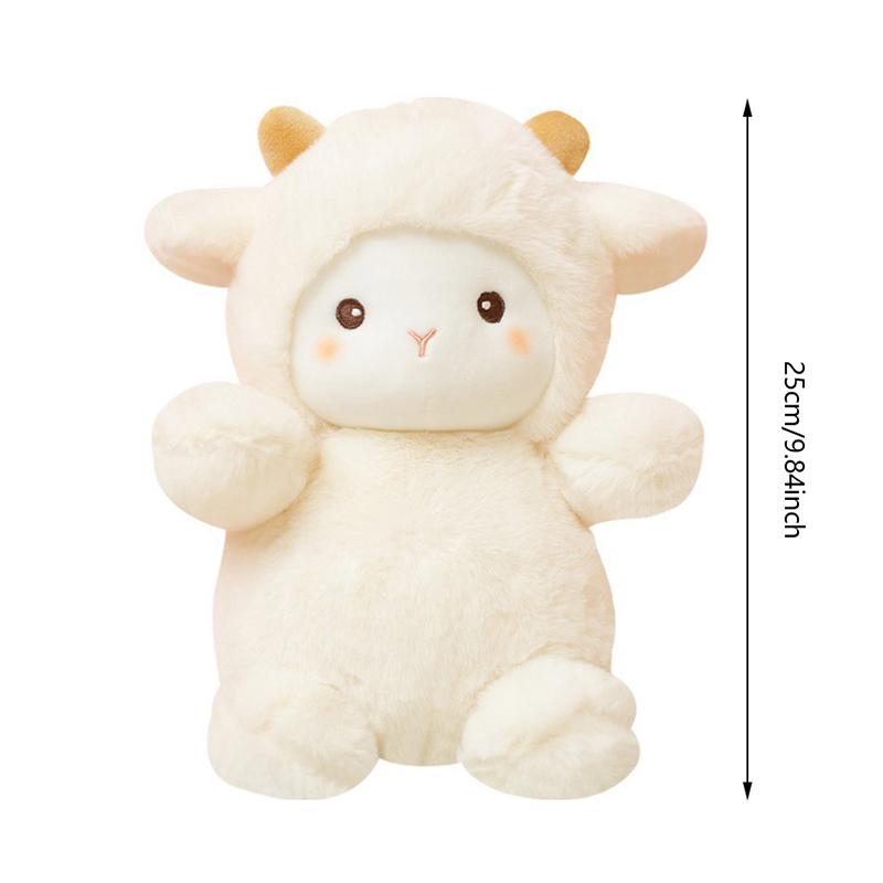 25CM Super Cute Sheep Plush Dolls Kawaii Rabbit  Alpaca Toys Stuffed Soft Animal Pillow Birthday Wedding Party Throw Toys
