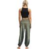 Fashion Printed Loose Wide Leg Pants Women Casual Yoga Pants With Pockets Autumn Elastic Waist Lady Long Trousers 28036