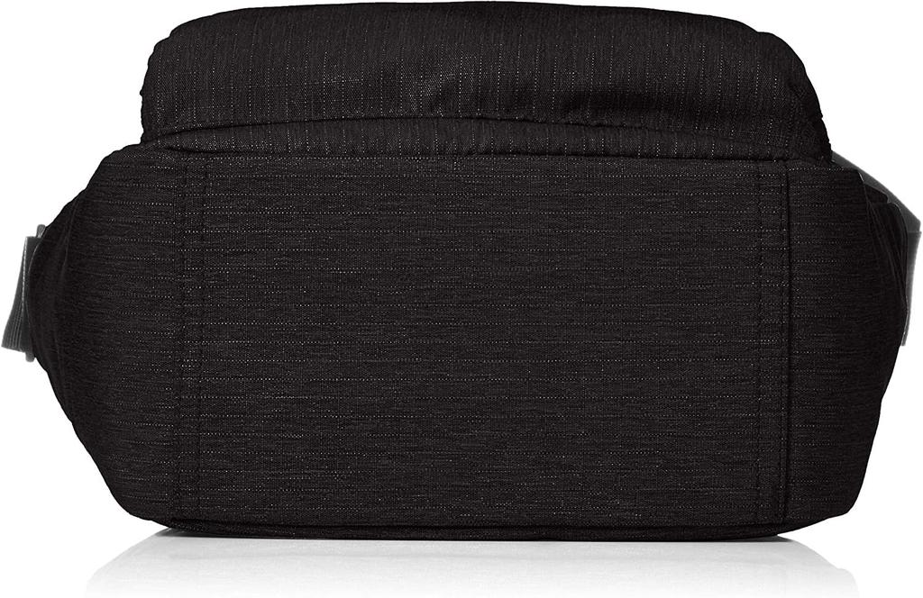 Anello TRACK ATH1812Z Vertical Shoulder Bag, A5 Size, Water-Repellent, Multi-Storage, Black