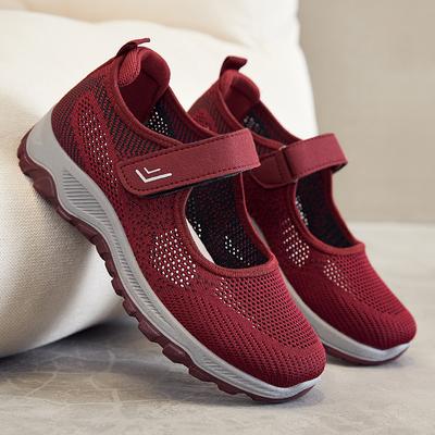 Wanderschuhe für Damen, Herbstneue Damenschuhe, bequeme Klettschuhe für ältere Mütter, Schuhe für Damen