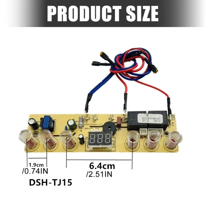 Allgemeines Berührungsempfindliches Bedienfeld für elektrische Wasserkocher PCBA-Material DIY-Reparatur Stabile Temperaturregelung