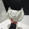 Textured bag women's large-capacity fashion niche women's shoulder messenger bag versatile underarm saddle bag