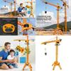 Tower Cranetoy With Remote Control And Sound For Kids Playroom
