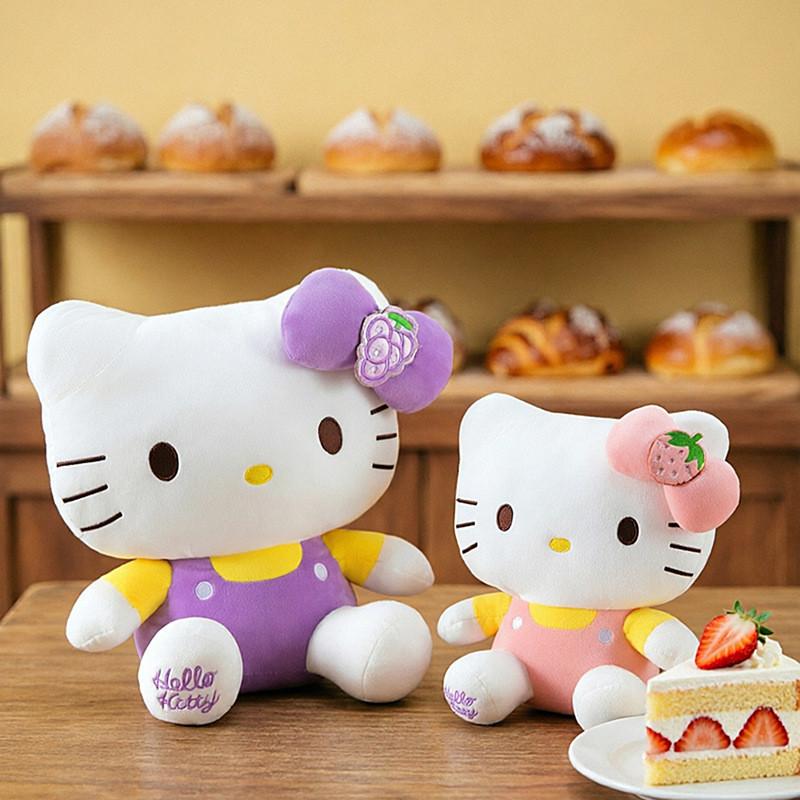 Hello Kitty Plush Toy Cartoon Stuffed Animal Gift For Kids And Teens