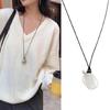 Contemporary Long Necklace Wine Bottle Pendant Necklace Peace Buckle Neck Jewelry Alloy Texture for Various Occasion