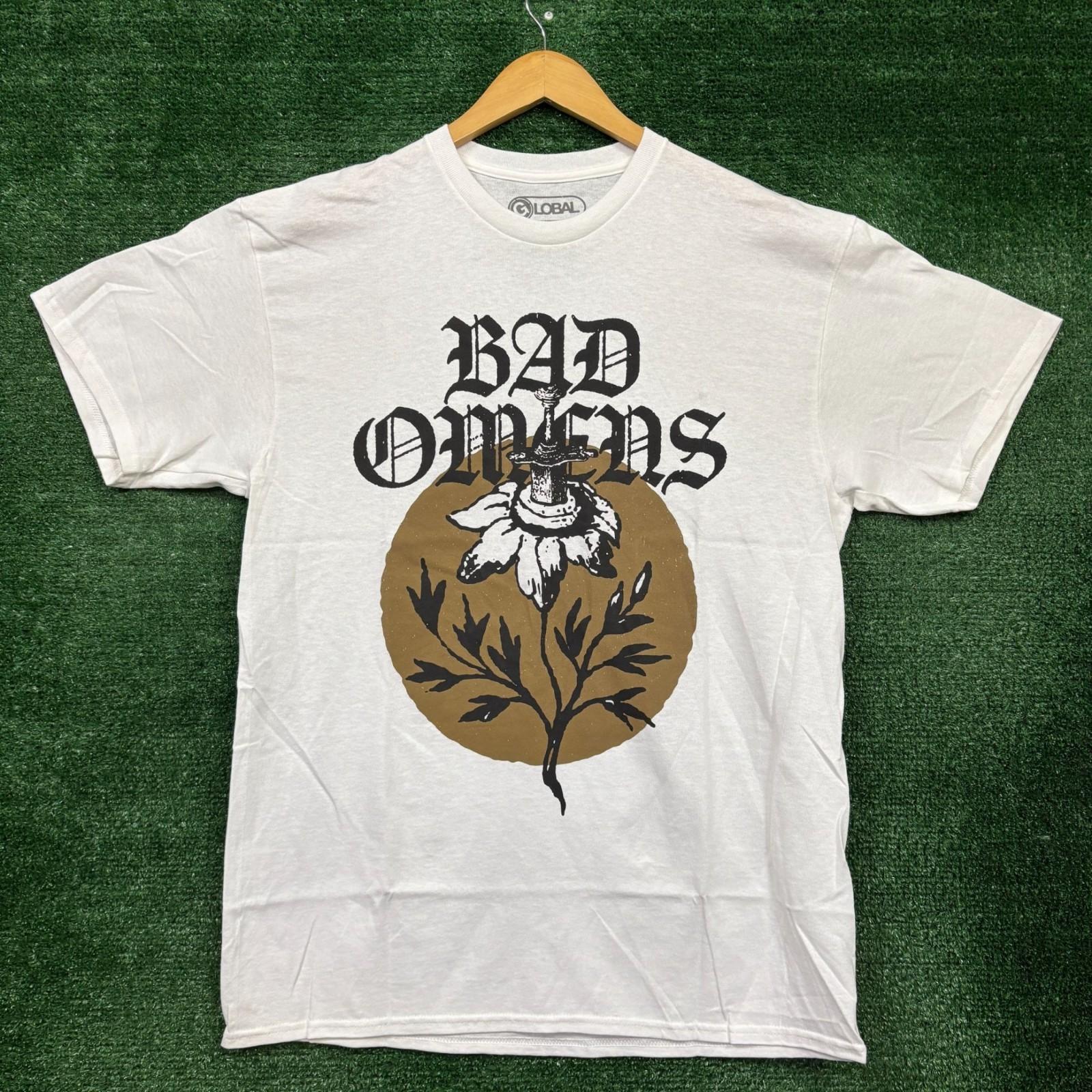 Bad Omens Sword Flower Heavy Metal Band Size Large Unisex T-Shirt XXL