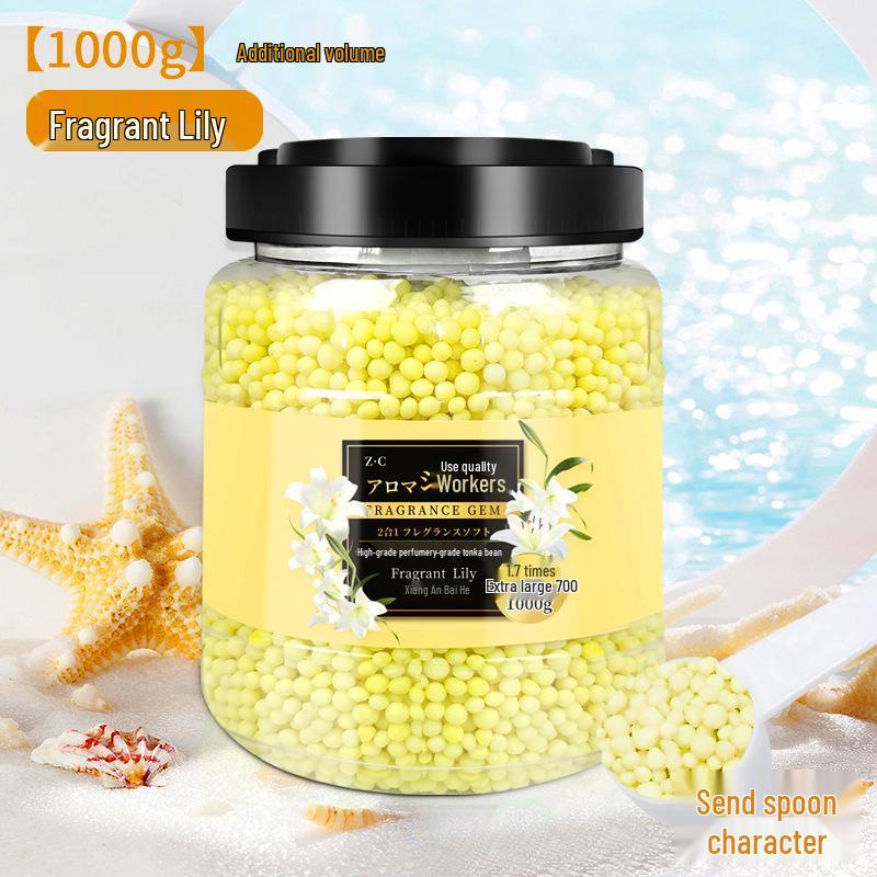 Chaochun 1kg Clothing Care Scent Beads - Long-Lasting Fragrance & Softening