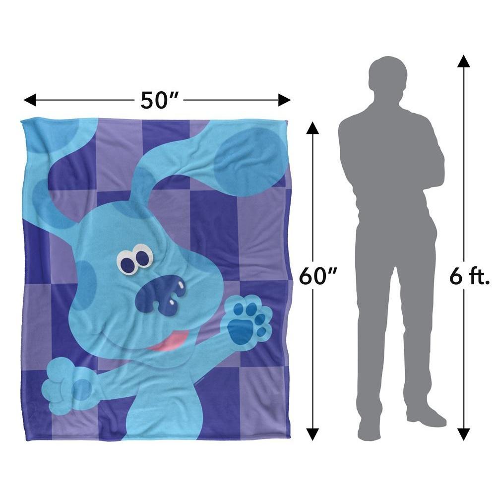 Blue's Clues Silky Supersoft Blanket