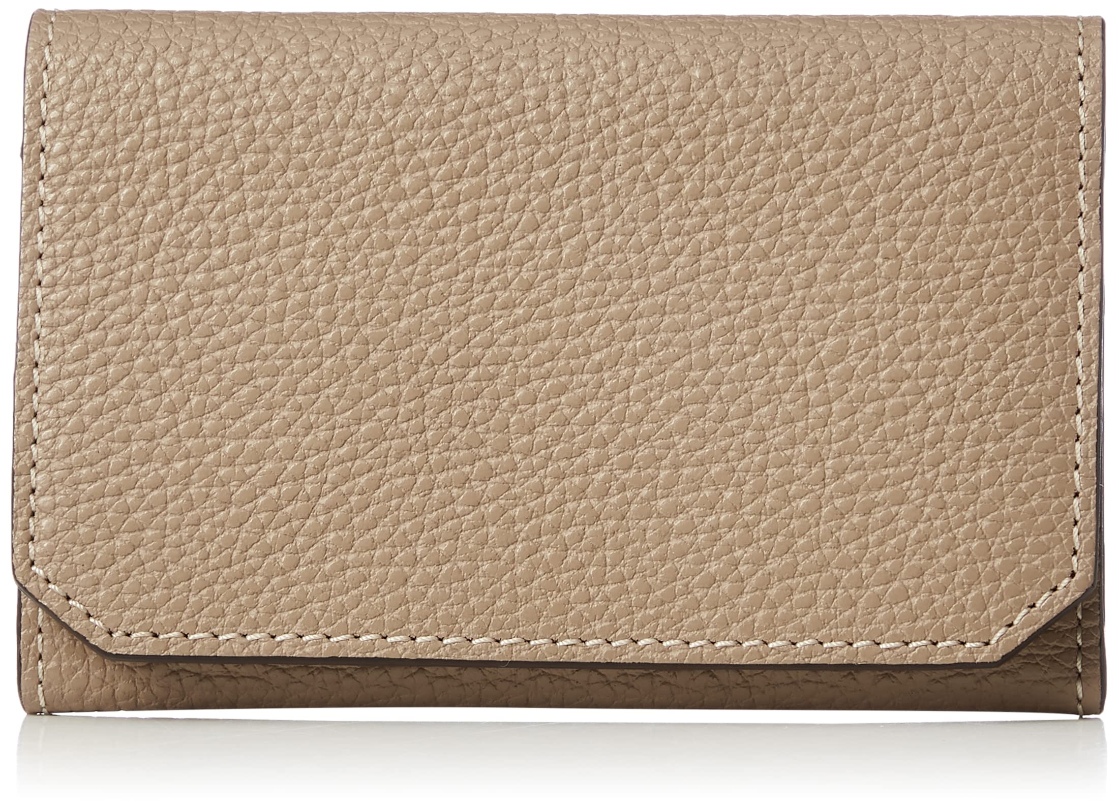 Женский двухцветный кожаный визитница TOPKAPI, LEAN, Греж, Один размер