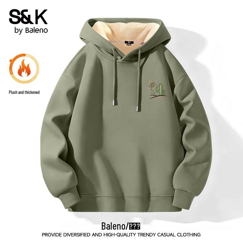 

Baleno S&K Series Men s Hooded Fleece Sweatshirt L