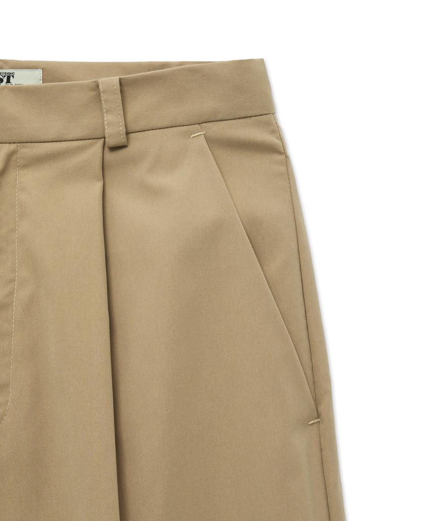 THE SATURDAY EVENING POST Button Tab Trousers_Beige