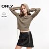 Women's Pure Cotton Wasteland Style Hooded Knit Top