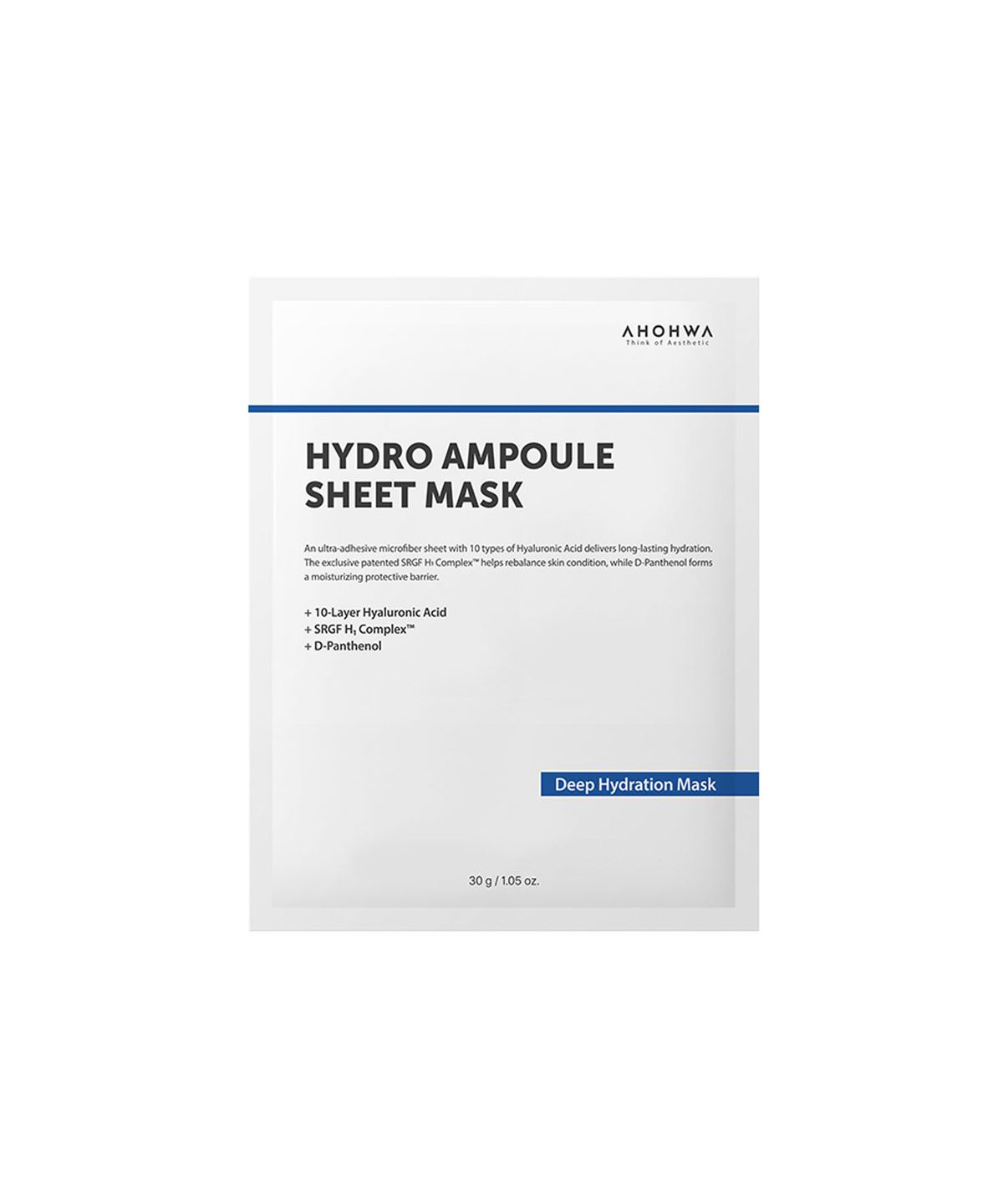 Hydro Ampoule Sheet Mask 1 Set (5 Sheets)