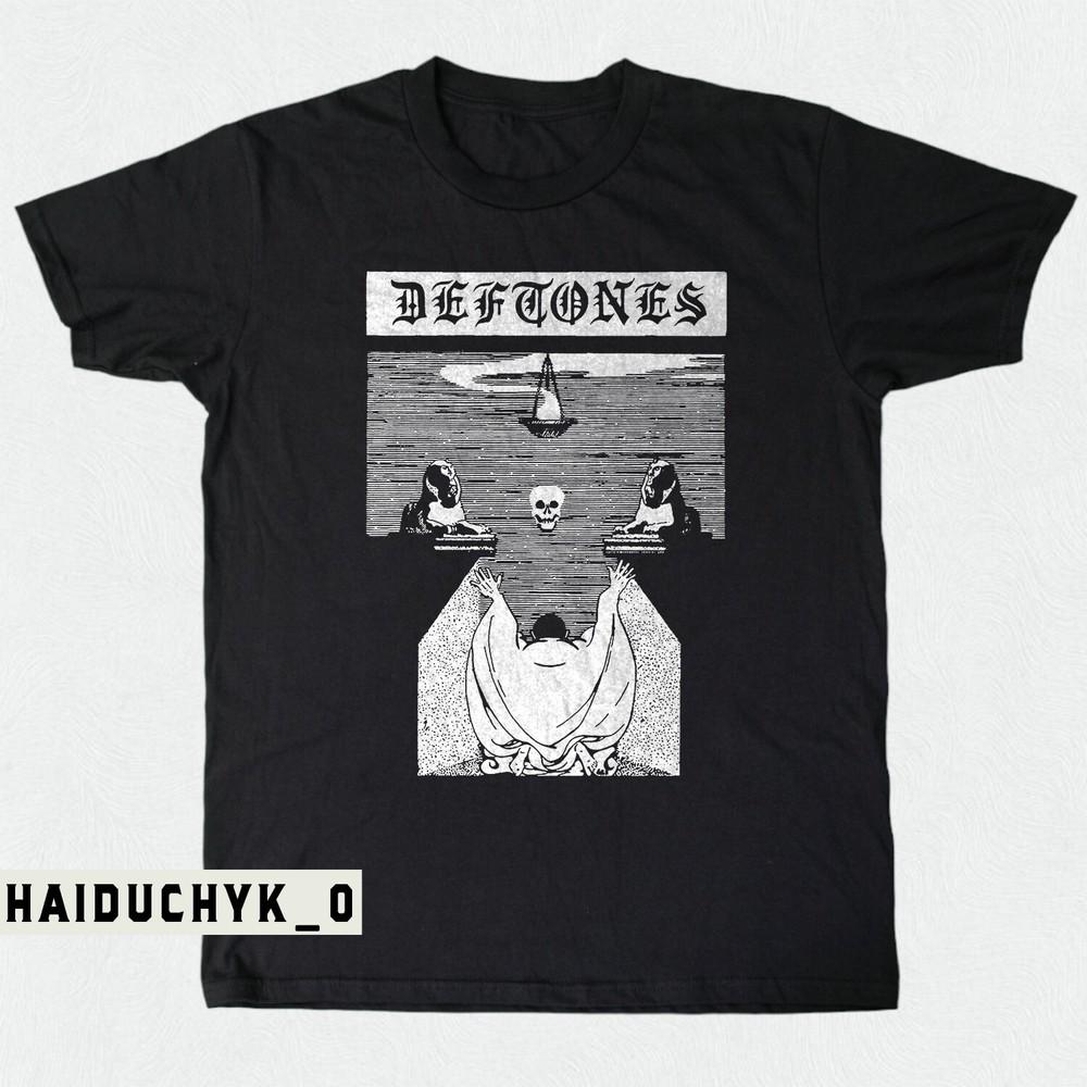 90s Deftones Digital Bath Vintage Cotton Unisex Black T-shirt Size S-5XL Unisex T-Shirt XXL 1950₽