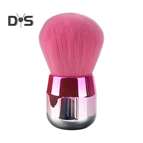 Nailart-Staubpinsel mit Griff, Nailart-Staubpuderentferner, Reiniger, Kabuki-Pinsel, Mehrzweck-Pinsel für lose Power-Foundations, Rouge, Make-up