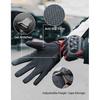 KEMIMOTO Motorcycle Gloves For Men/Women, Touchscreen Dirt Bike Gloves With Shell, Anti-Slip For Motorbike, Riding, Racing, Cycling, Dirt Bike, ATV,