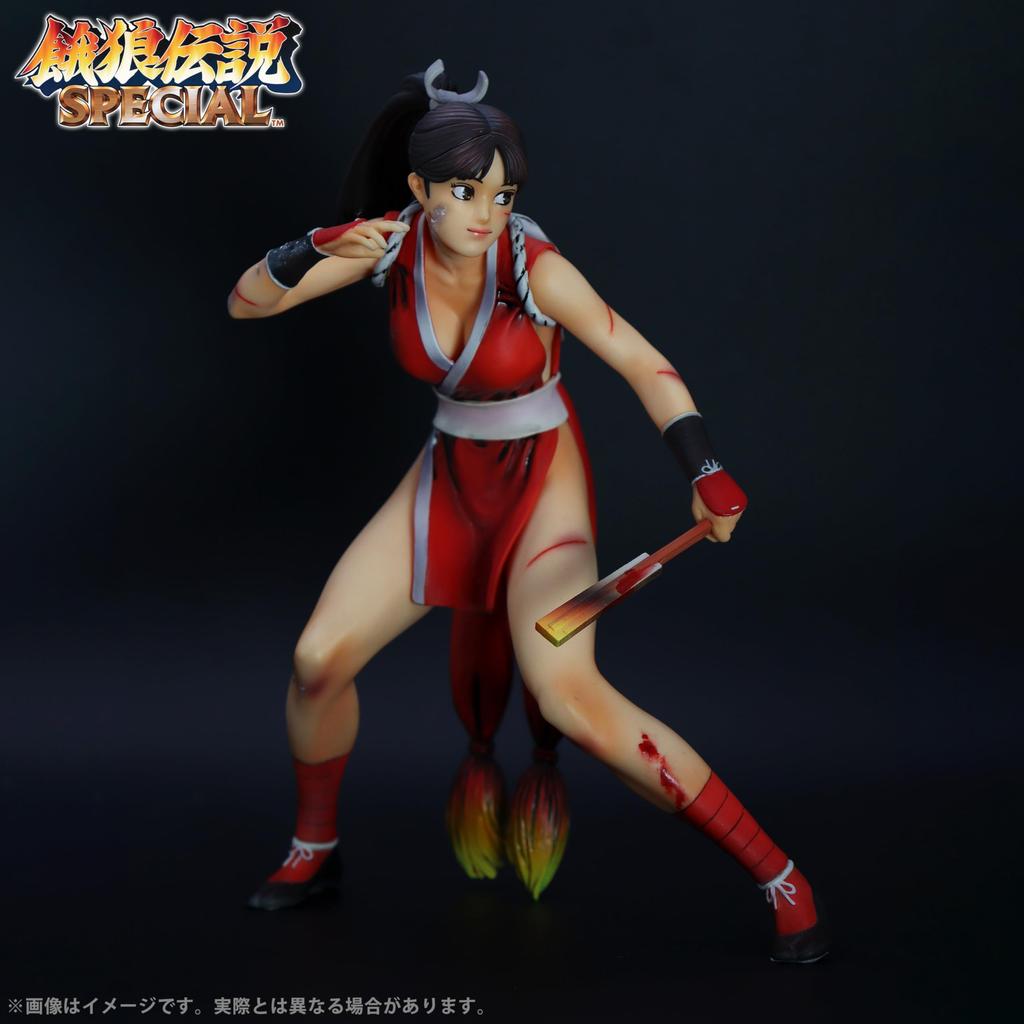 STUDIO24 THE KING OF Fatal Fury Mai Shiranui Damage 160mm PVC ABS Painted Complete Figure COLLECTORS'24 (HG Ver.) Approx. &