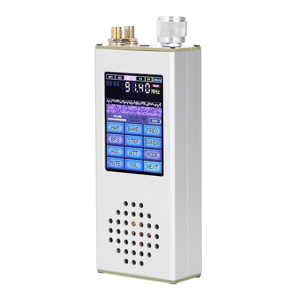 Full Band Receiver 2.4 Inch Touch Screen Pocket FM RDS AM LW MW SW SSB DSP Radio Receiver