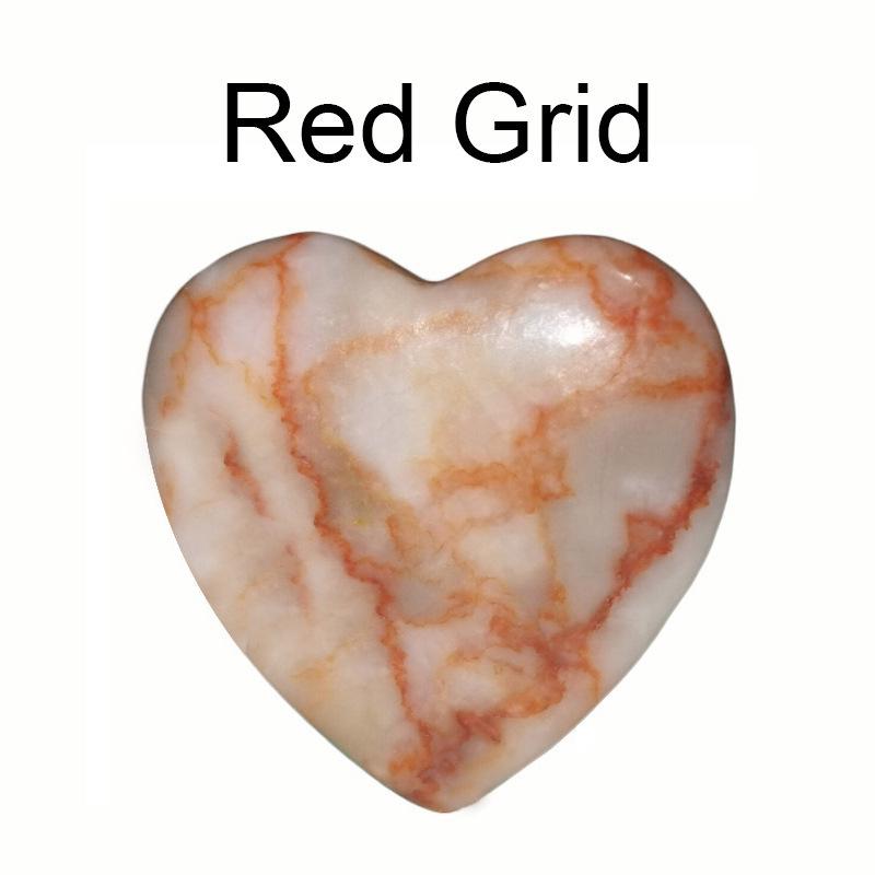 Heart-Shaped Natural Crystal Gemstone Pendant (20mm)