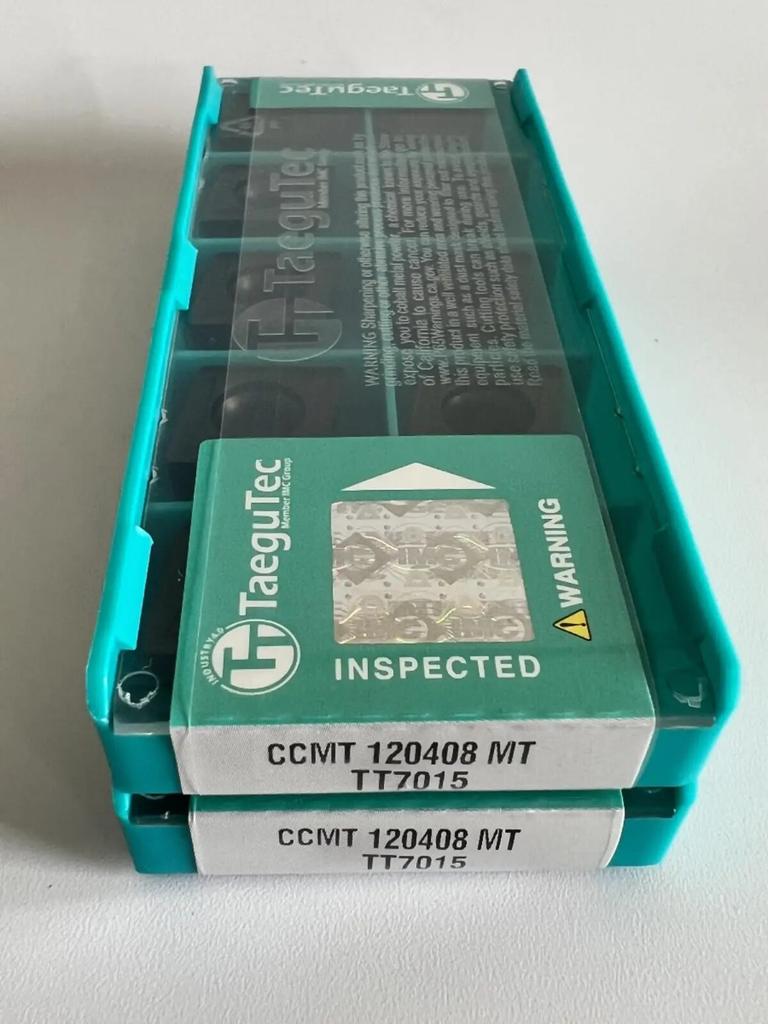 TaeguTec / CCMT120408MT TT7015 /Original genuine CNC alloy blade 10 PCS