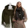 Scarf 180x70 PTN SP100C-5431 Khaki