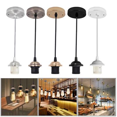 AC 220V Incandescent Ceiling Light Bulb Holder Lamp Base Pendant Light E27 Socket
