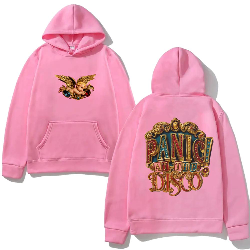 BAROQUE ANGEL PULLOVER HOODIE Panic! At The Disco 2025 New Harajuku Sweatshirt High Quality Clothing Sudaderas Hooded Hoody