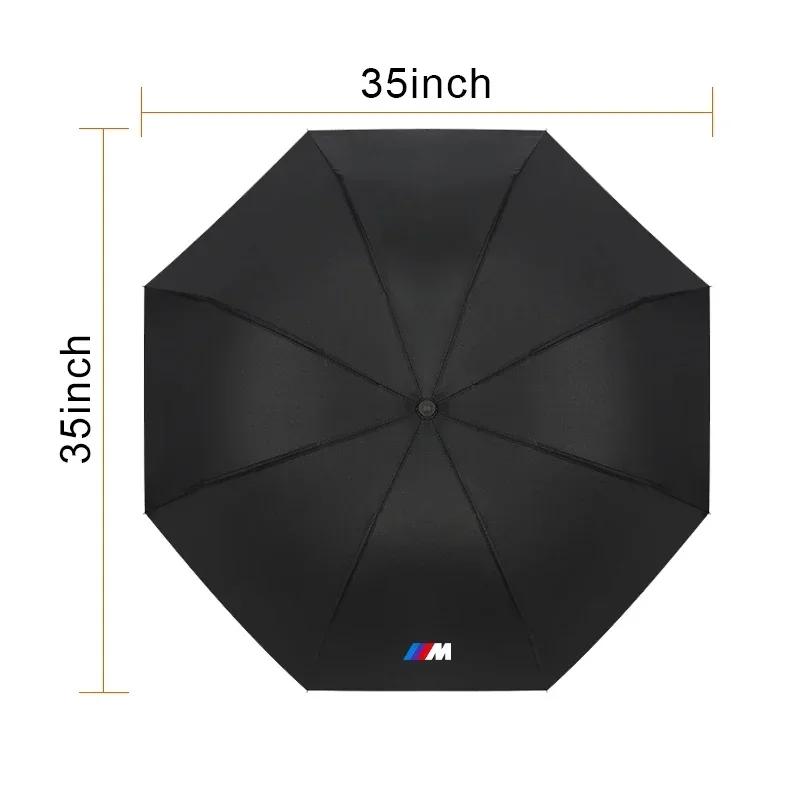 2025 E46 For BMW Car Portable Folding Automatic Three Folding Umbrella Sunshade For BMW M Performance M2 M3 M5 320 325 E28 E30 E