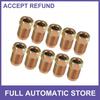 10 Pcs M10x1.0 Threads Car Brake Line Fittings for 3/16" Steel Brake Line Tubing