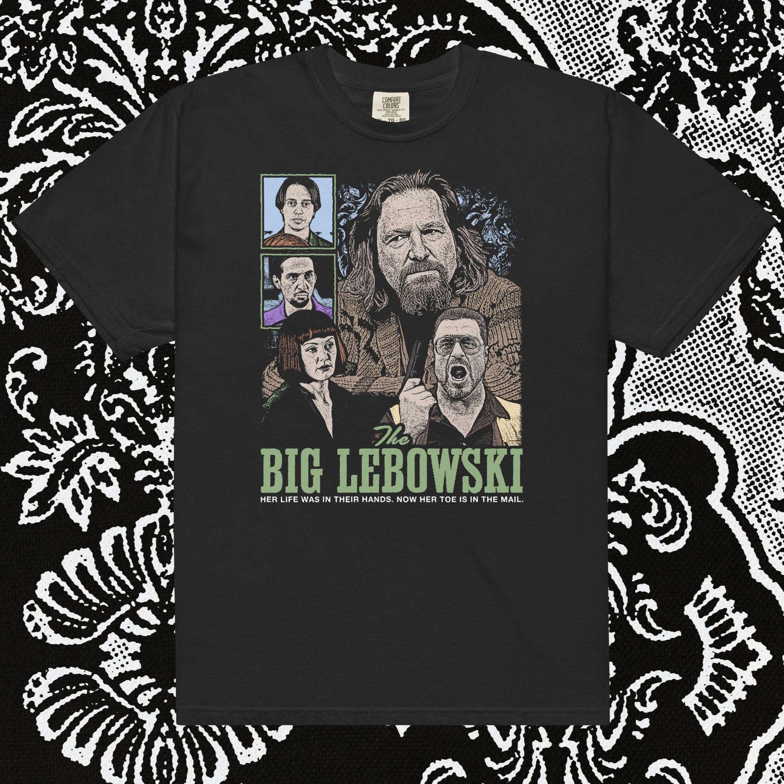 The Big Lebowski: Comedy Film Comfort Colors T-Shirt 4XL