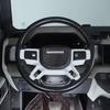 Soft Carbon fiber Steering Wheel  Trim Sticker For LR Defender 20-24