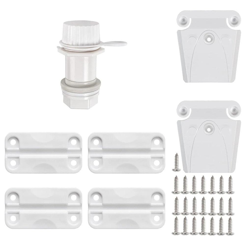 Cooler Latches Kit Hinges Replacement Easy Installation