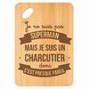 Cutting Board - PLANETEE - Super-Hero Charcuterie - Bamboo - 30 X 20 X 1 Cm - Engraved