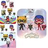 Ladybug Catnoir Collectible Toy Pvc Model For Teens And Young Adults 9cm Size