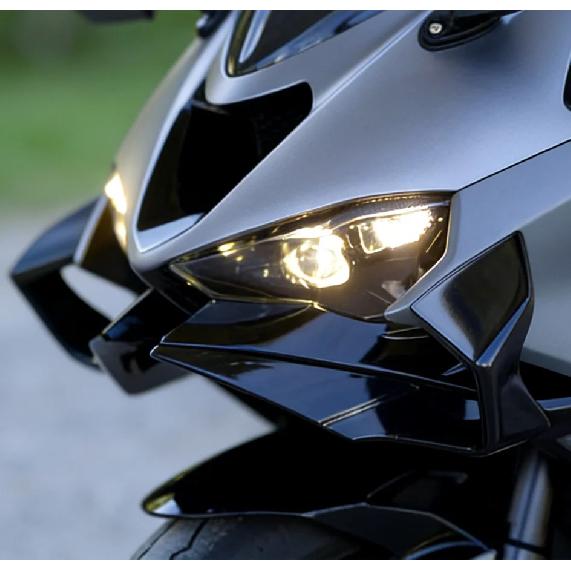 For Kawasaki ZX6R ZX-6R 2024 2025 2026 New Motorcycle Front Spoiler Front lip fixed wing Fairing Fixed Wing Aerodynamic Wing