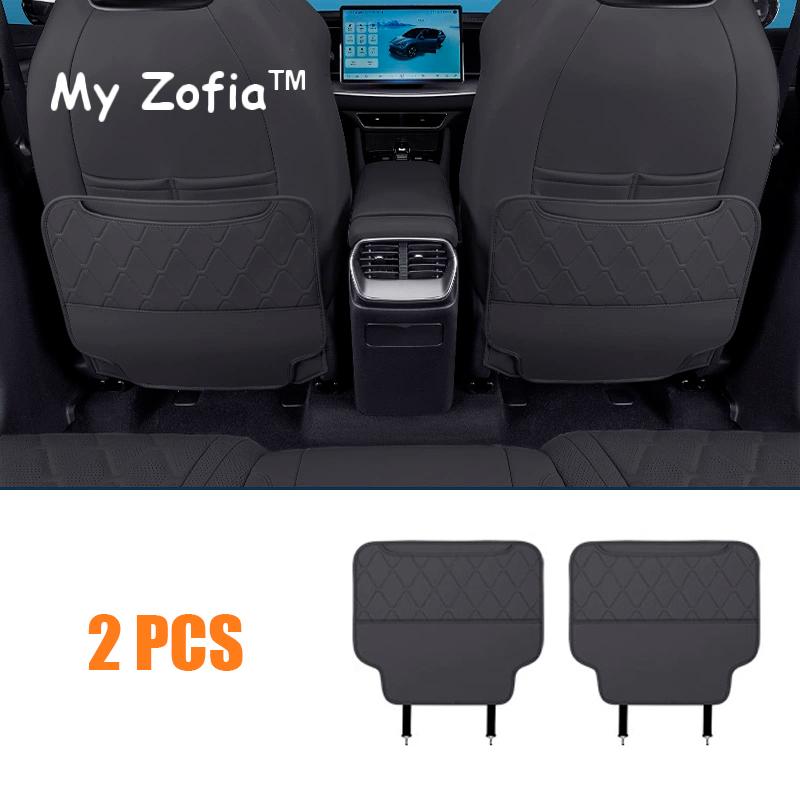For BYD Sealion 7 Sea Lion 07 EV 2024 2025 Car Seat Car Door Back Anti-kick Protector PU Leather Anti Kick Mat Pad Accessories
