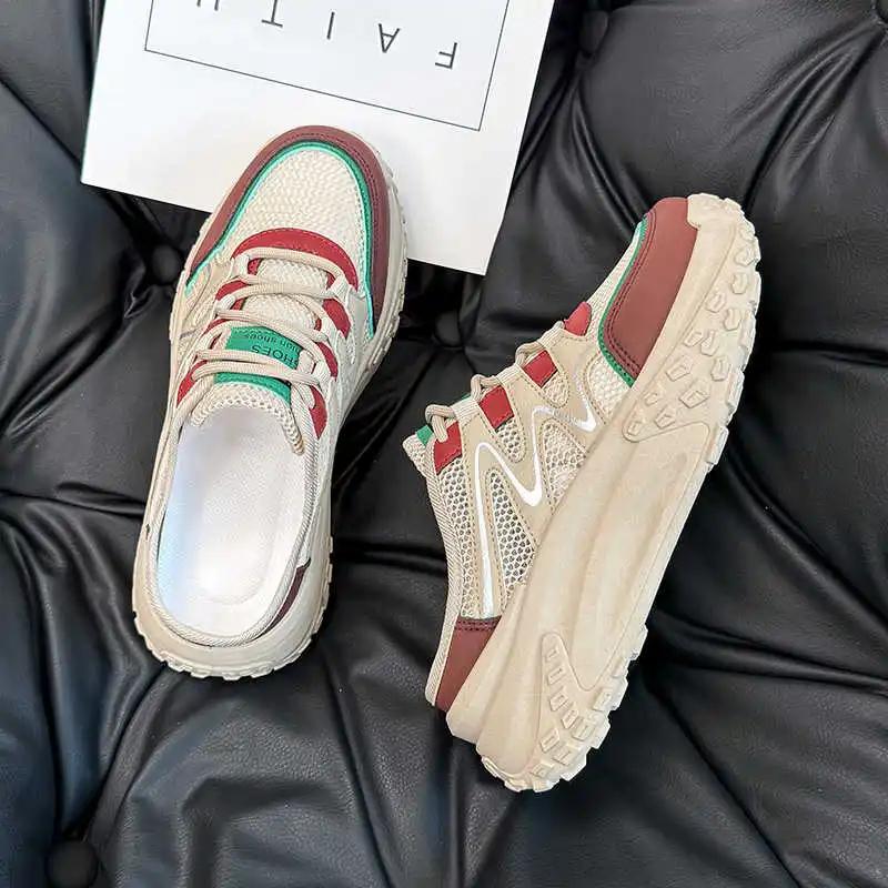 Fashion Flat-heeled Ecoleather Women's Luxury Flat Training Sneakers Woman Sport Shoes Women White Tenya Sapateneis Boty Jogging