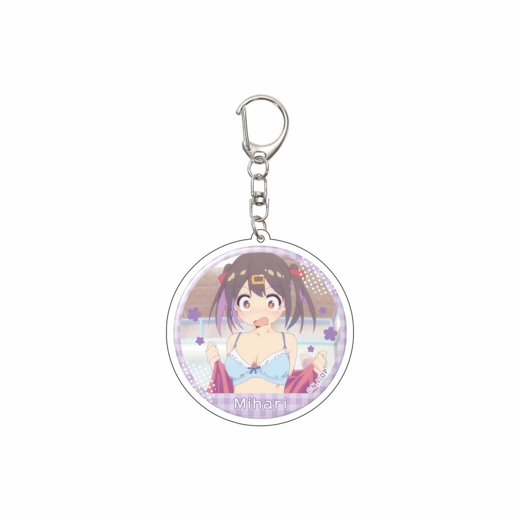 55MM Anime Onimai: I'm Now Your Sister Keychain Oyama Mahiro/Oyama Mihari Key Chain Acrylic Model Plate Christmas Gifts
