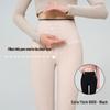 Extra Thick Wool Cotton Women's Base Layer Pants with Fleece-Lining - Slimming, No-Sag, Small Leg Design - Bestseller 2025 Arrival