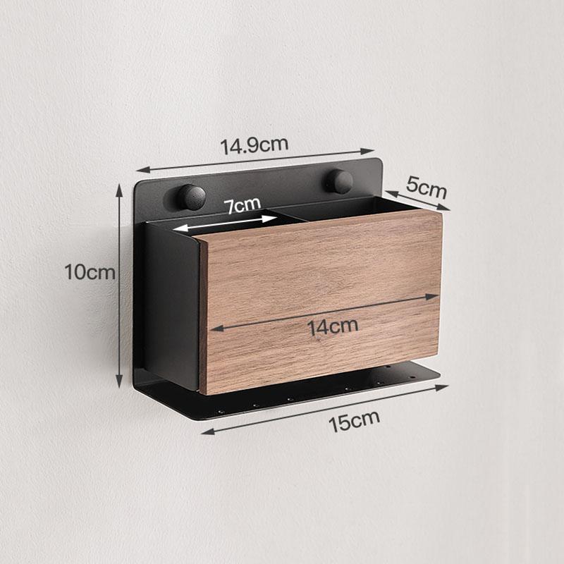 

Walnut Bathroom Storage Rack Black/White Wall-mounted Makeup Brush Storage Box Toilet Wash Gargle Comb Shelf Razor Rack чёрный