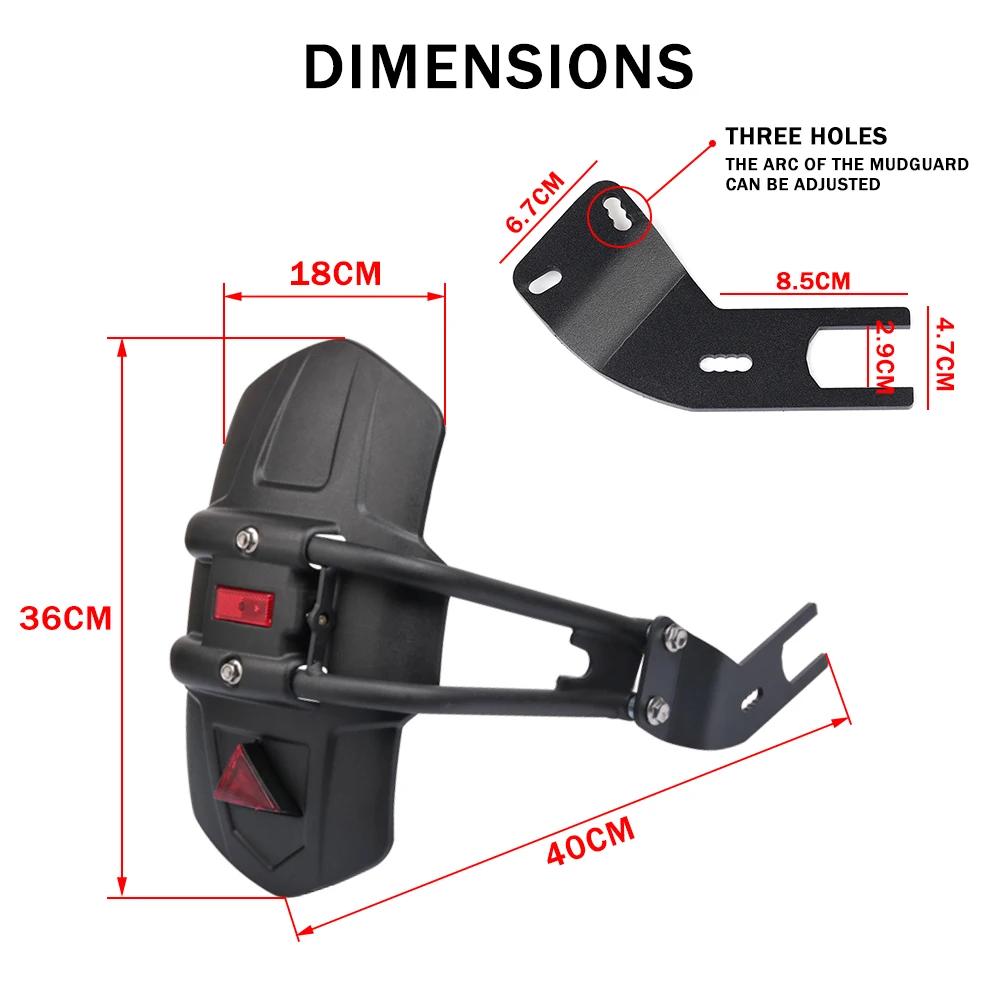 For Ducati Monster 950 937 821 696 795 797 Motorcycle Accessories Rear Fender Mudguard Splash Guard Rear Wheel Mudflap Cover