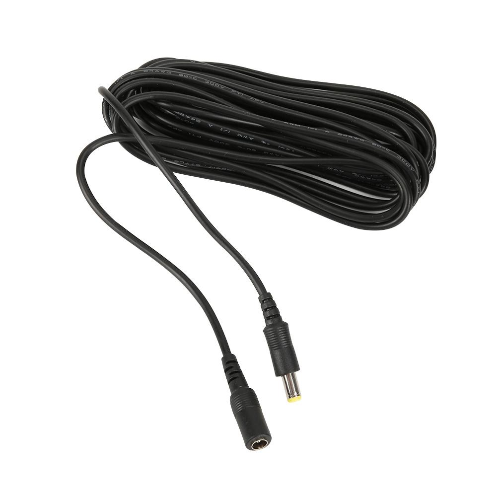 DC 12V 16.4ft Power Extension Cable for CCTV Camera LED Surveillance Camera