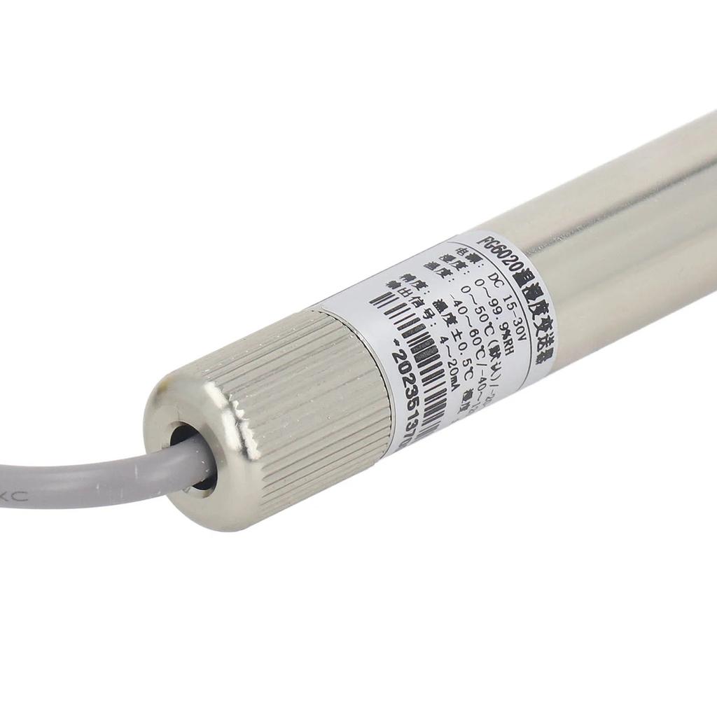 Fg6020 Temperature Humidity Sensor 4-20ma Output Ip68 Waterproof 15-30v Dc Temperature Humidity Transmitter Sensor Probe