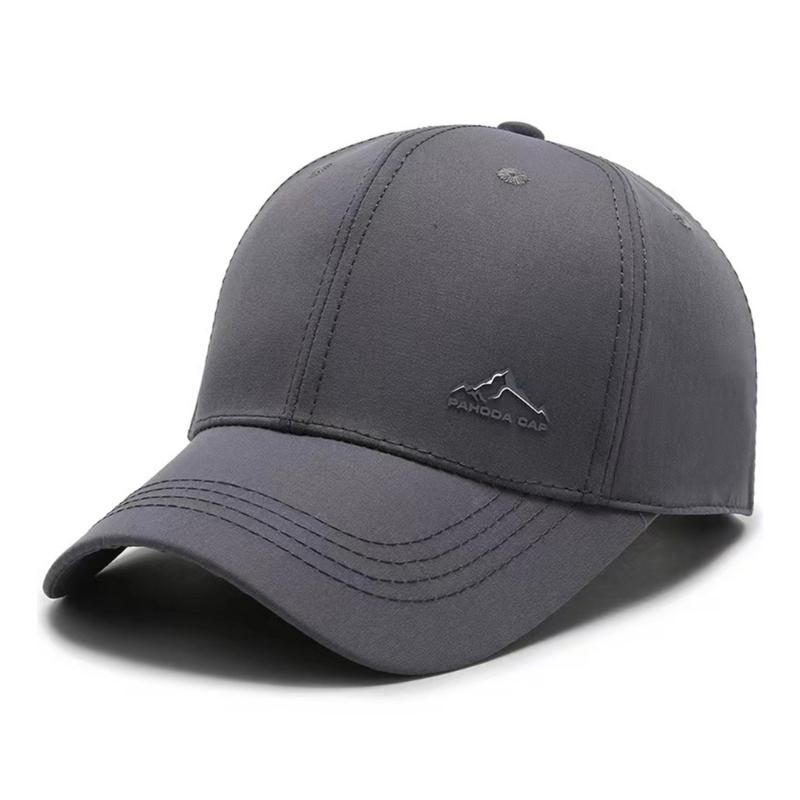 Mountain Pattern Baseball Hat Breathable Travel Hot Day Hat Teen Adult Sports Sun Hat for Fishing Hiking Driving
